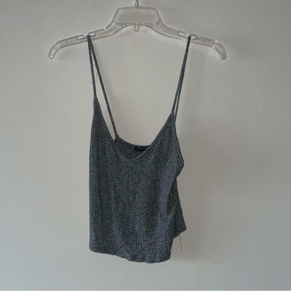 Brandy Melville Knit Charcoal Camisole